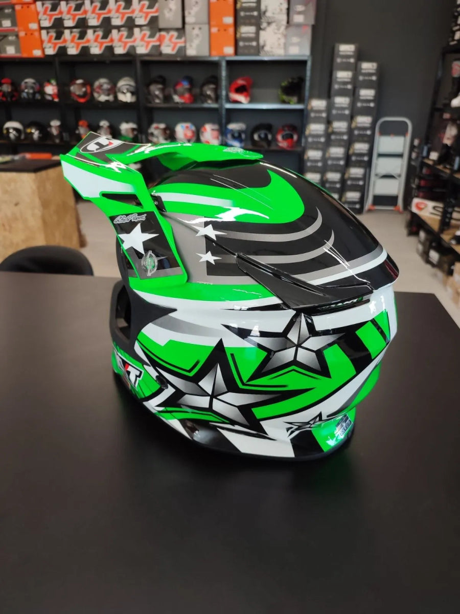 Casco cross KYT Skyhawk - Moto Adventure