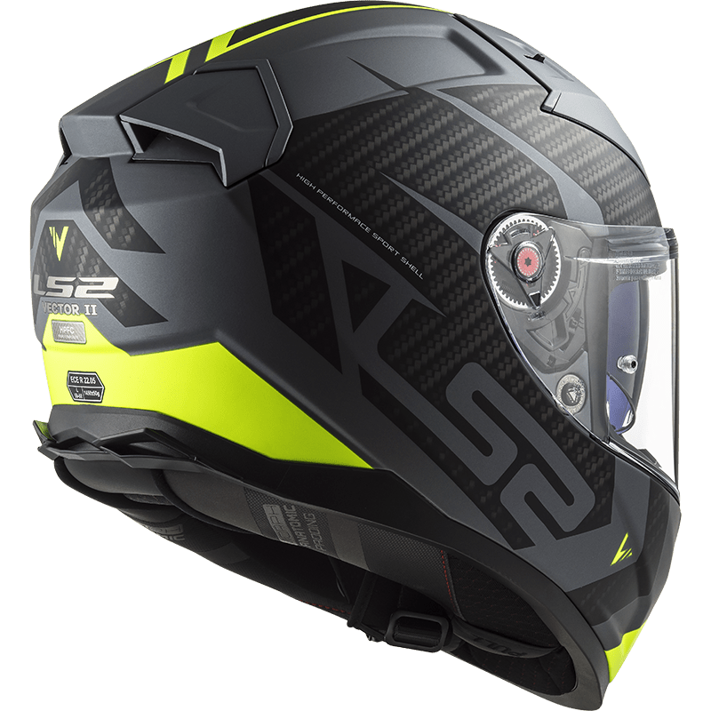 Casco integrale LS2 FF811 VECTOR II Fibra ECE2206 - Moto Adventure