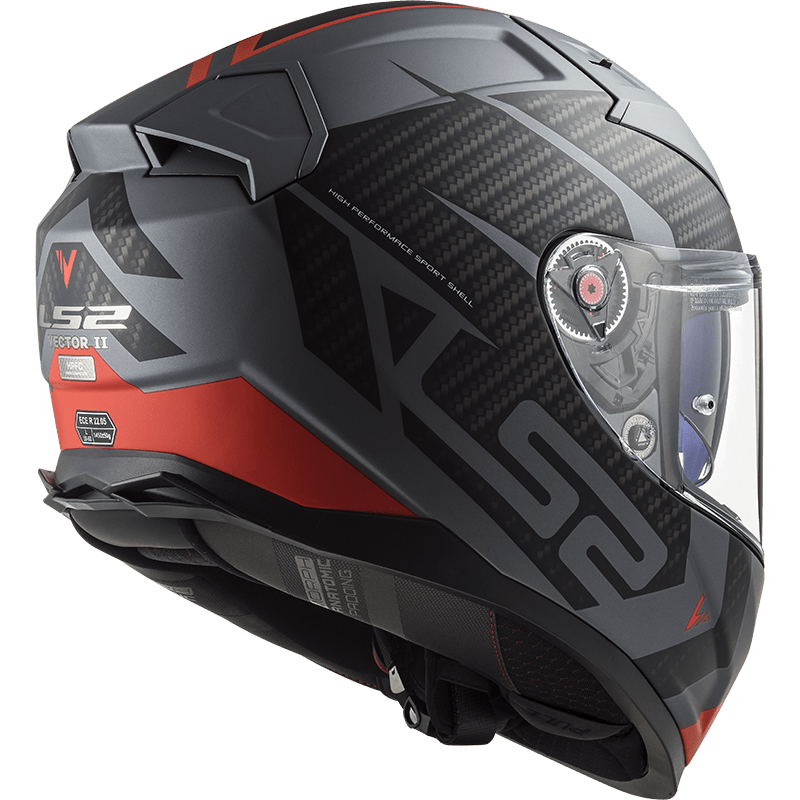 Casco integrale LS2 FF811 VECTOR II Fibra ECE2206 - Moto Adventure