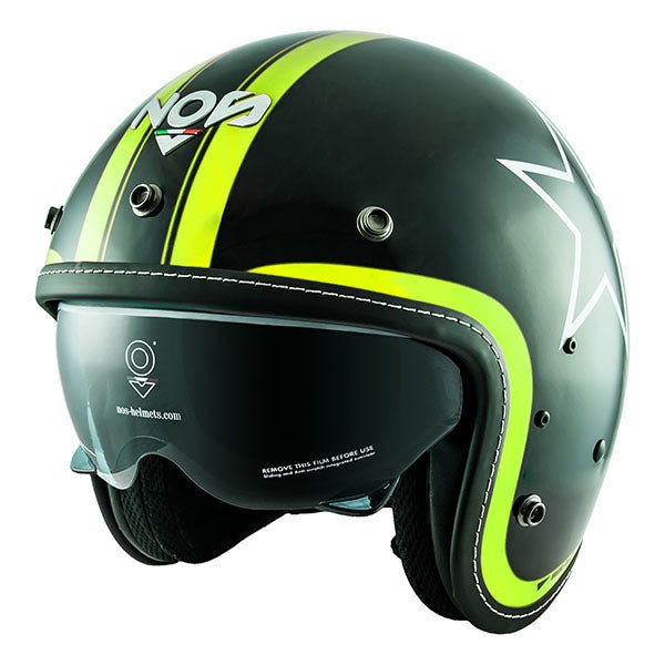 Casco Jet NOS NS - 1F in fibra - Moto Adventure