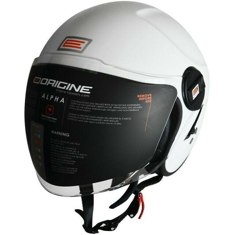 Casco Jet Origine Alpha bianco - Moto Adventure