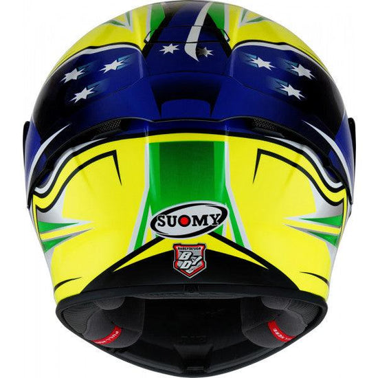 Casco integrale Suomy SR-GP TOP RACER Giallo Verde - Moto Adventure