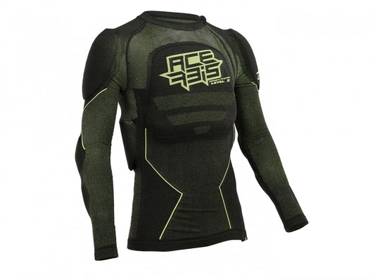 Corpetto protettivo Acerbis X - FIT FUTURE LEVEL 2 Nero verde - Moto Adventure