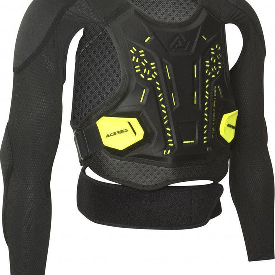 Corpetto protettivo completo Acerbis PLASMA BODY ARMOUR Nero Giallo - Moto Adventure