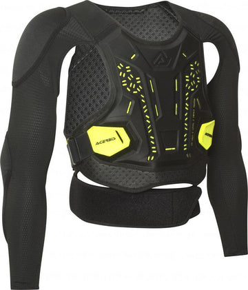 Corpetto protettivo completo Acerbis PLASMA BODY ARMOUR Nero Giallo - Moto Adventure