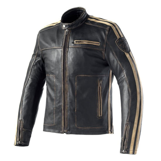 Giacca in pelle Clover Rebel 2 - Moto Adventure