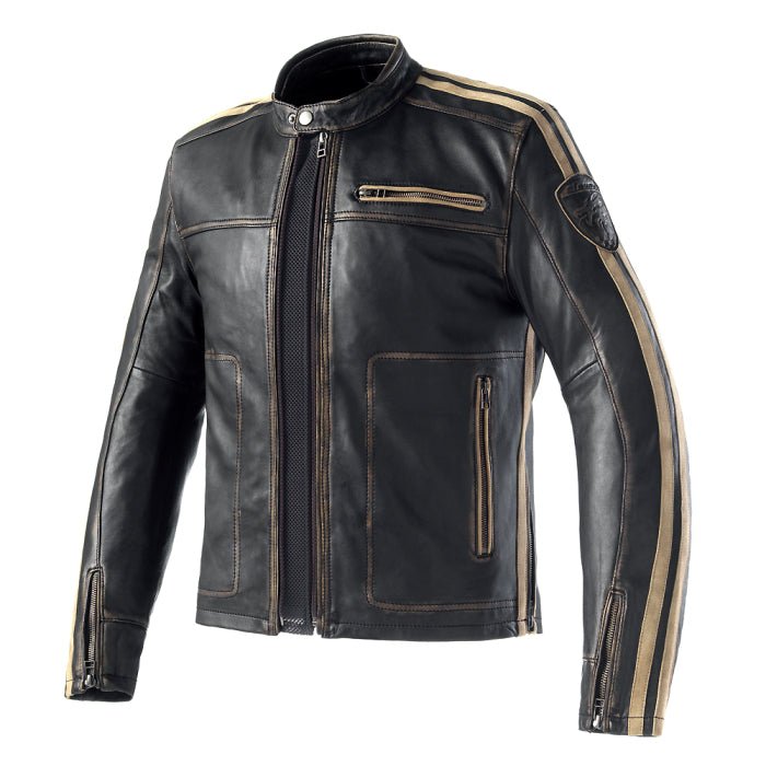 Giacca in pelle Clover Rebel 2 - Moto Adventure