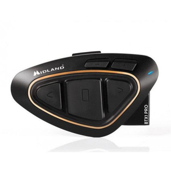 Interfono Bluetooth Midland BTX1 PRO NR Singolo - Moto Adventure