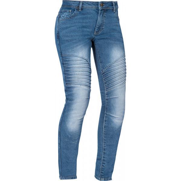 Jeans moto donna Ixon VICKY Blu stonewash - Moto Adventure