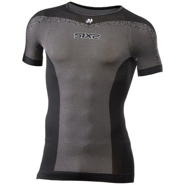 Maglia tecnica Sixs TS1L Breezy Touch Black carbon - Moto Adventure