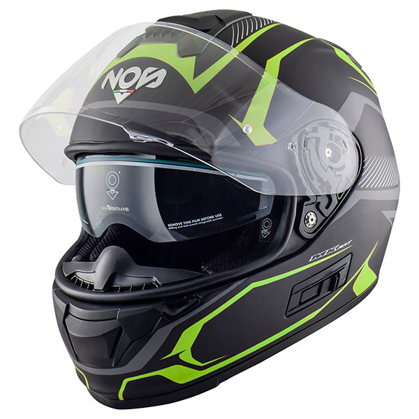 Casco integrale NOS NS-7F in fibra – Moto Adventure