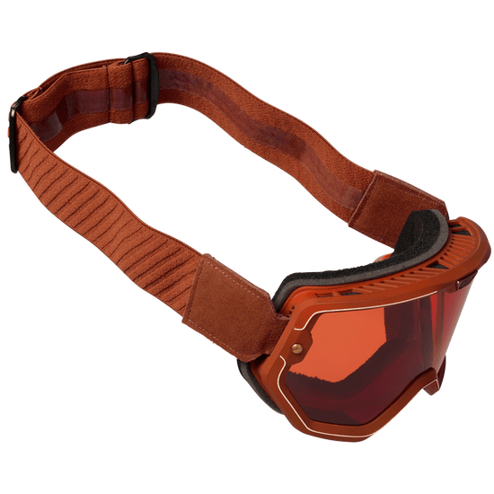 Maschera Vintage Origine Florence Groovy Brown - Moto Adventure