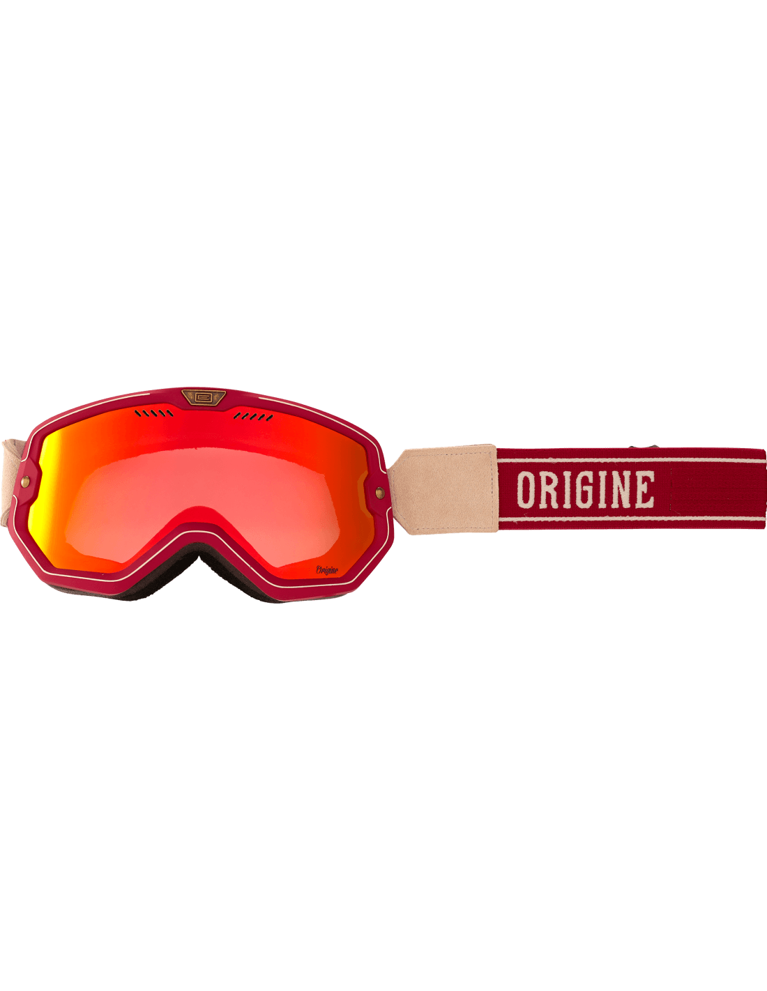 Maschera Vintage Origine Florence Radical Red - Moto Adventure