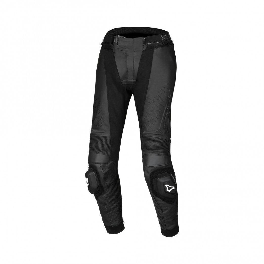 Pantaloni moto donna pelle Macna Vario Nero - Moto Adventure