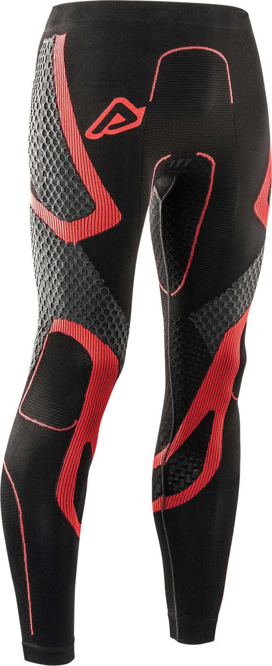 Pantaloni intimi tecnici Acerbis X-Body Winter Nero Rosso - Moto Adventure