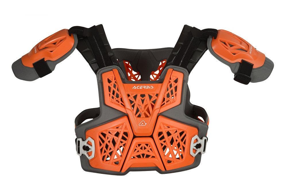 Pettorina cross bambino Acerbis Gravity Level 2 Arancio - Moto Adventure