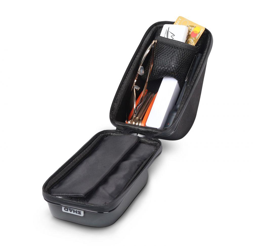 Supporto Smartphone SHAD 6,6" WITH POCKET 180 x 90 mm - Specchietto - Moto Adventure