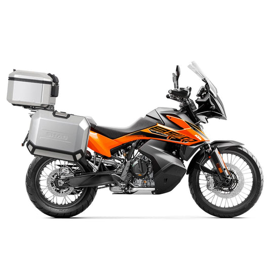 Telaietti laterali SHAD 4P System per Ktm 790/890 Adventure Husqvarna Norden 901 - Moto Adventure