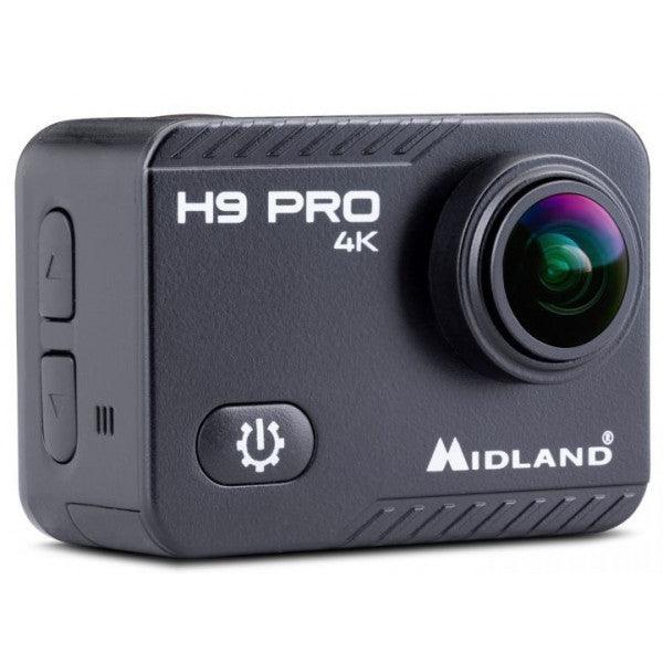 Videocamera Action cam Midland H9 pro 4K - Moto Adventure