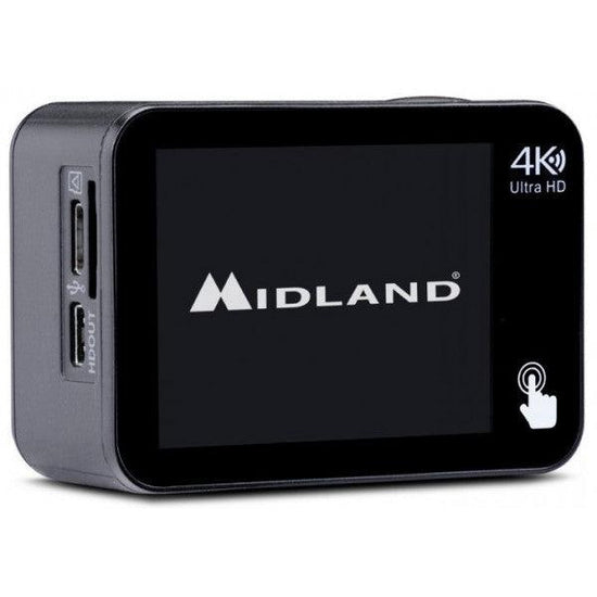 Videocamera Action cam Midland H9 pro 4K - Moto Adventure